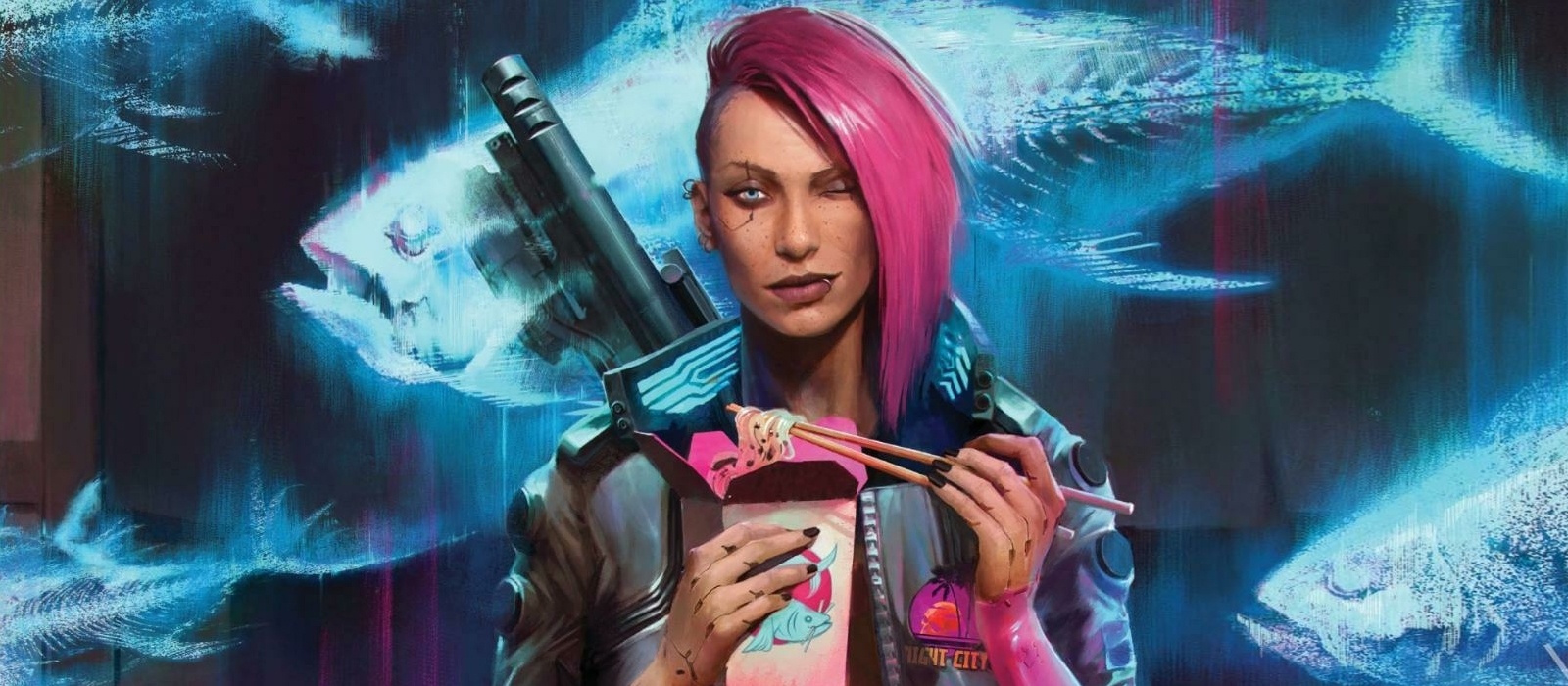 29 тачек, новые арты с Ви, Джонни и пушками — Cyberpunk 2077 в PlayStation Magazine