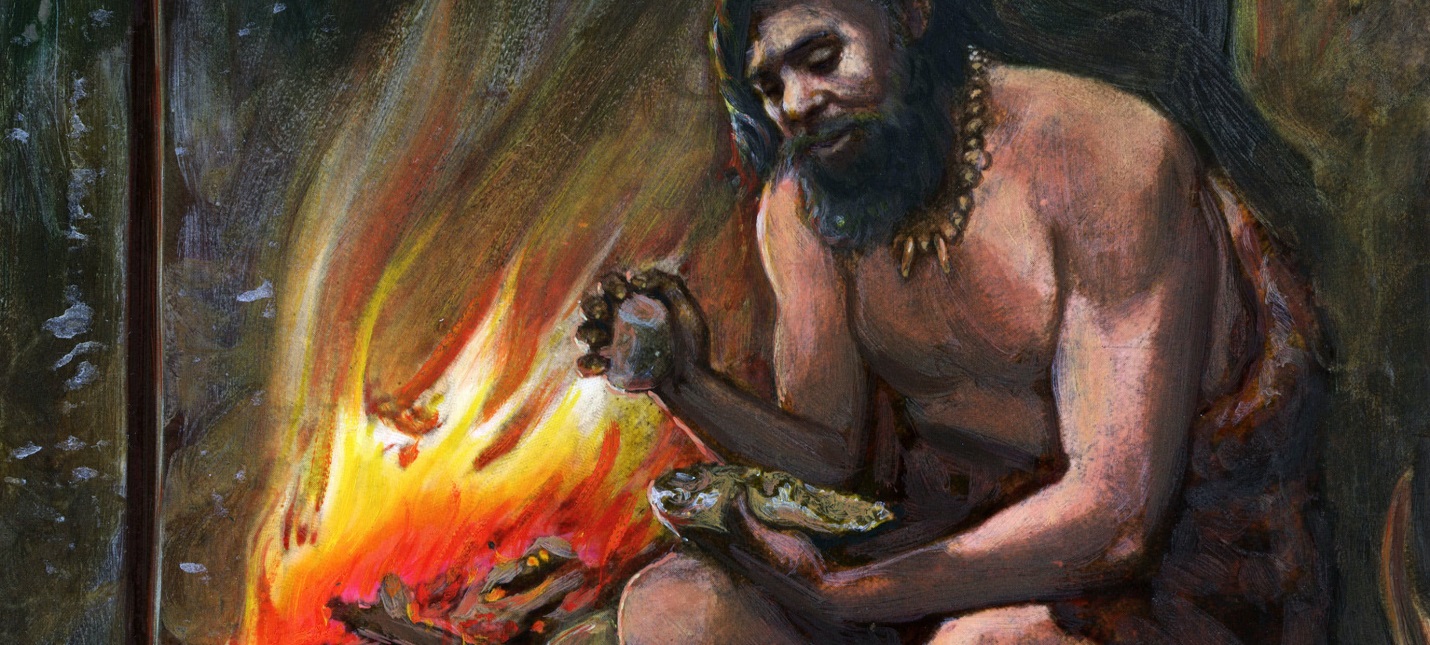 300 тысяч лет назад люди использовали огонь для изготовления орудий