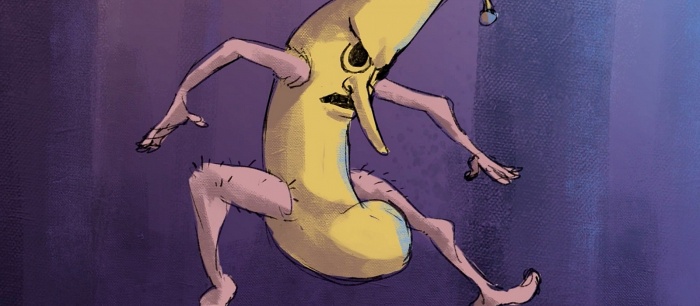 В Steam вышел платформер про злого банана с волосатыми ногами