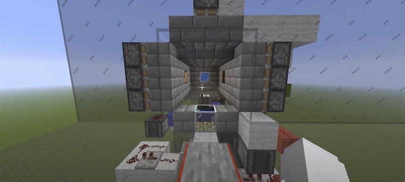 Игрок Minecraft построил рабочий воздушный шлюз для подводной базы — получилось сложно