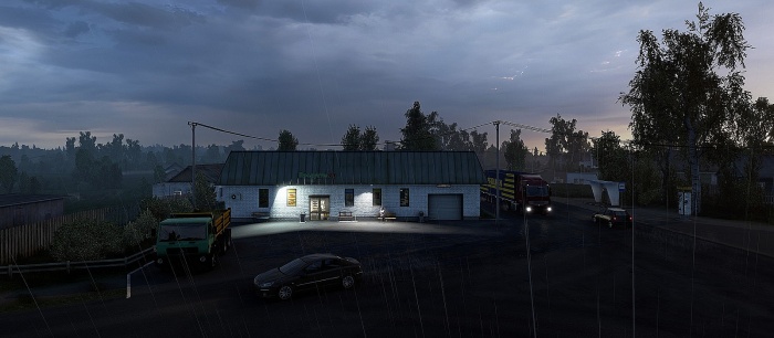 В новом трейлере Euro Truck Simulator 2 показали российскую глубинку под балалайку — анонс дополнения «Сердце России»