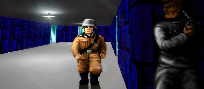 Для шутера Wolfenstein 3D вышел мод, который делает игру куда более кровавой